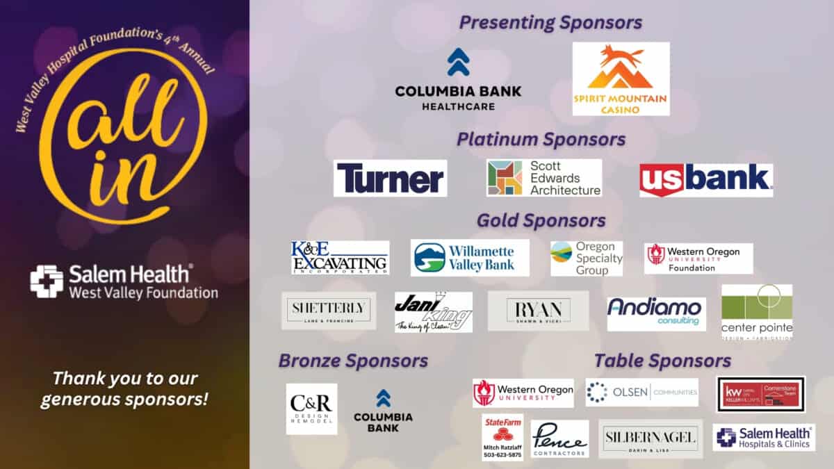 2026 Sponsor Thank You